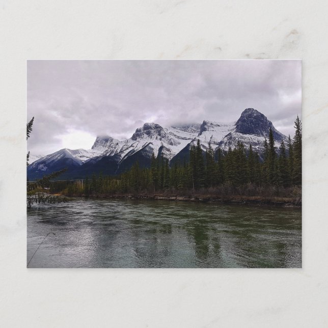 Postal Postcard de montaña (Anverso)