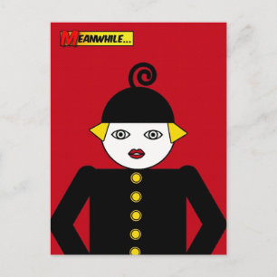 Postal Postcard de Ms. Martzkin Pop Art © 2012 M. Martz