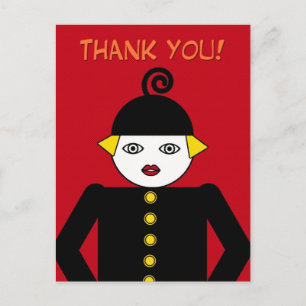 Postal Postcard de Ms. Martzkin Pop Art © 2012 M. Martz