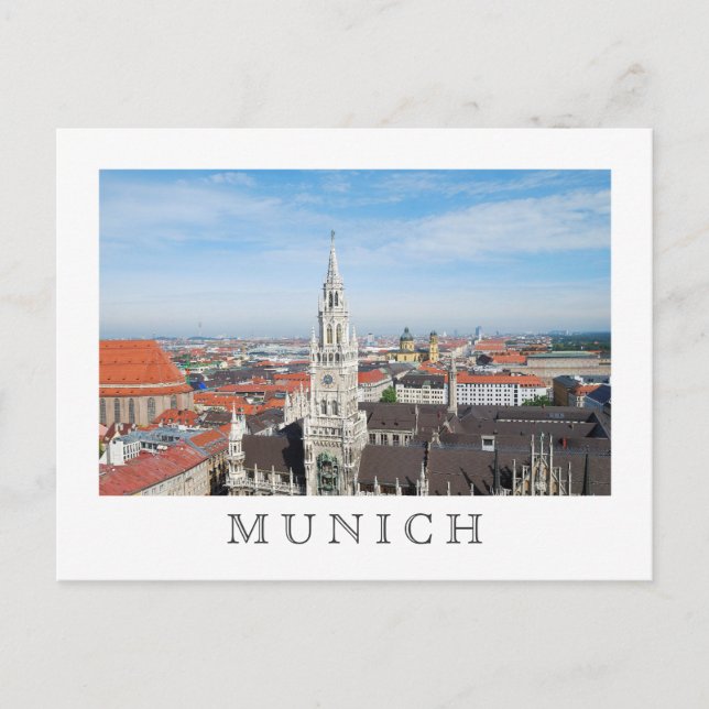 Postal Postcard de Múnich, Alemania (Anverso)