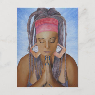Postal Postcard de Namaste