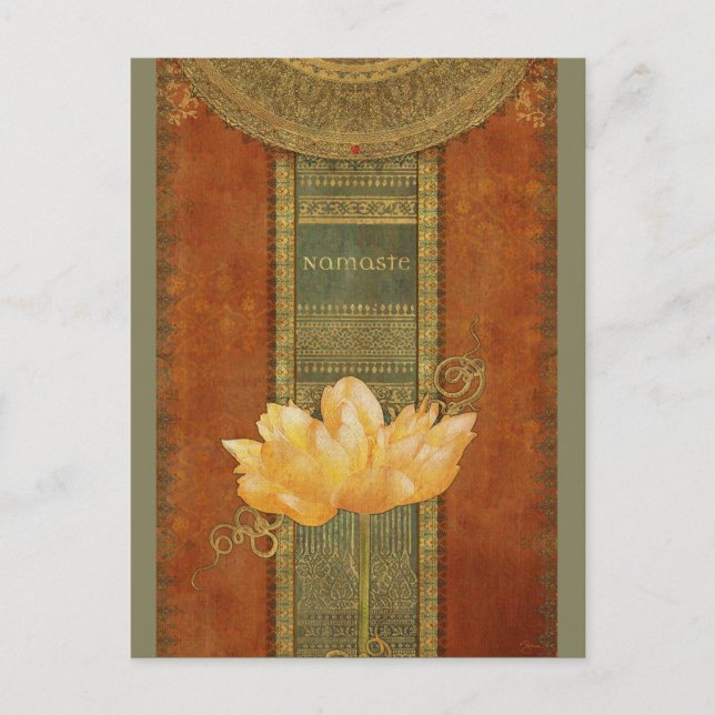Postal Postcard de Namaste (Anverso)