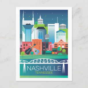 Postal Postcard de Nashville