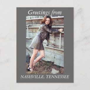 Postal Postcard de Nashville Tennessee