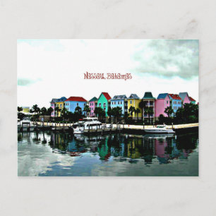 Postal Postcard de Nassau, Bahamas