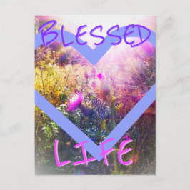 Postal Postcard de NEW Blessed Life