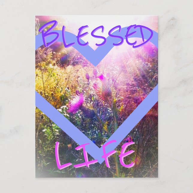Postal Postcard de NEW Blessed Life (Anverso)