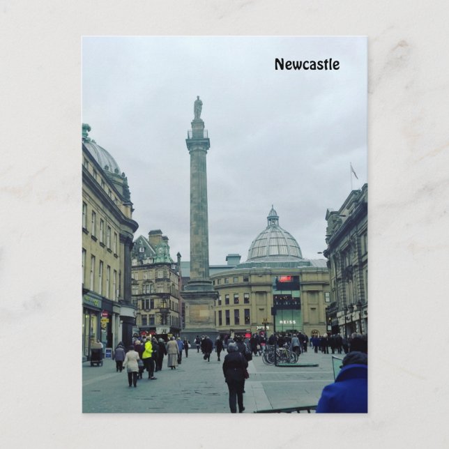 Postal Postcard de Newcastle (Anverso)