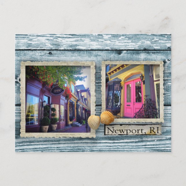 Postal Postcard de Newport, Isla Rhode (Anverso)