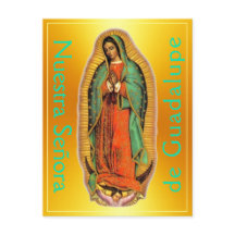 Postcard de Nuestra Señora de Guadalupe