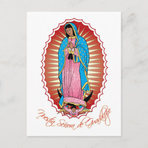 Postal Postcard de Nuestra Señora de Guadalupe