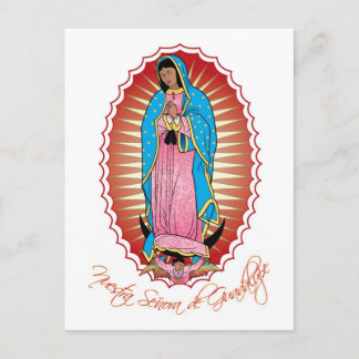 Postal Postcard de Nuestra Señora de Guadalupe