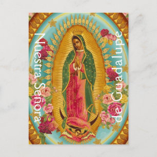 Postal Postcard de Nuestra Señora de Guadalupe