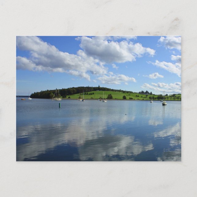 Postal Postcard de Nueva Escocia, Canadá (Anverso)