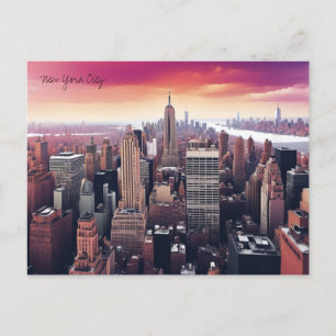 Postal Postcard de NYC