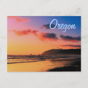 Postal Postcard de Oregon Sunset