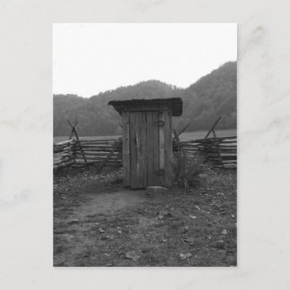 Postal Postcard de Outhouse