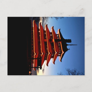 Postal Postcard de Pagoda