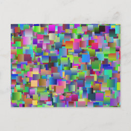 Postal Postcard de parches