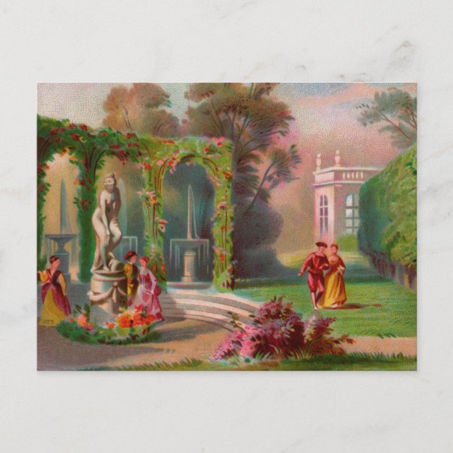 Postal Postcard de Park Promenade (Anverso)