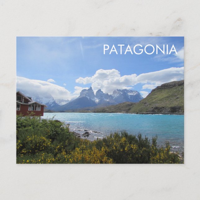 Postal Postcard de Patagonia Chile (Anverso)
