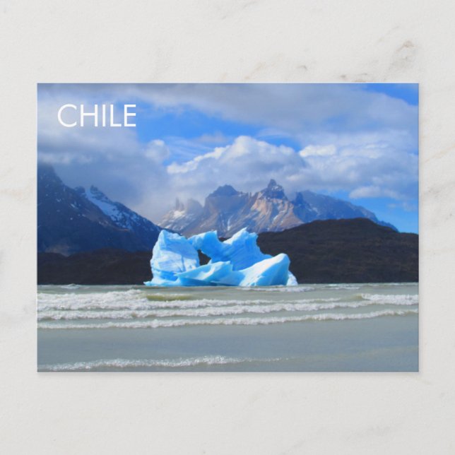 Postal Postcard de Patagonia Chile (Anverso)