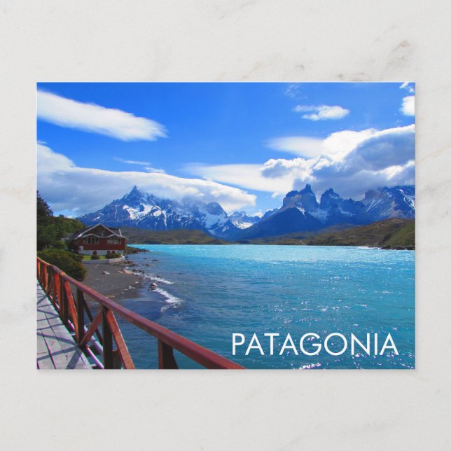 Postal Postcard de Patagonia Chile (Anverso)