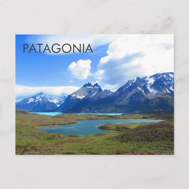 Postal Postcard de Patagonia Chile (Anverso)