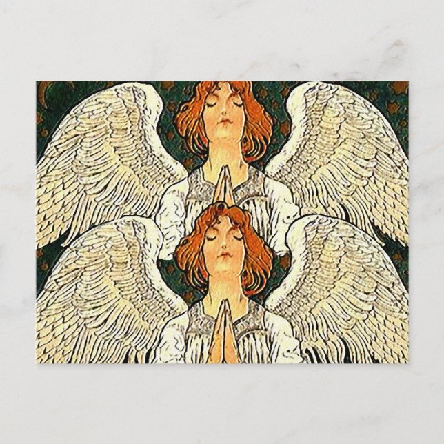 Postal Postcard de Pax Angel Twin (Anverso)