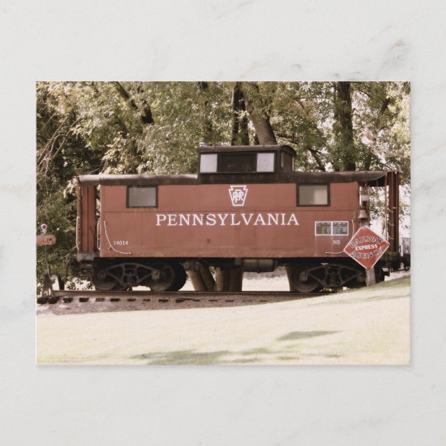 Postal Postcard de Pennsylvania Rail Road (Anverso)