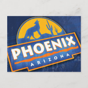Postal Postcard de Phoenix Coyote
