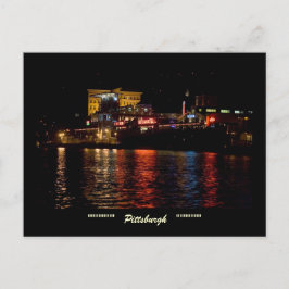 Postal Postcard de Pittsburgh - Plaza de la Estación