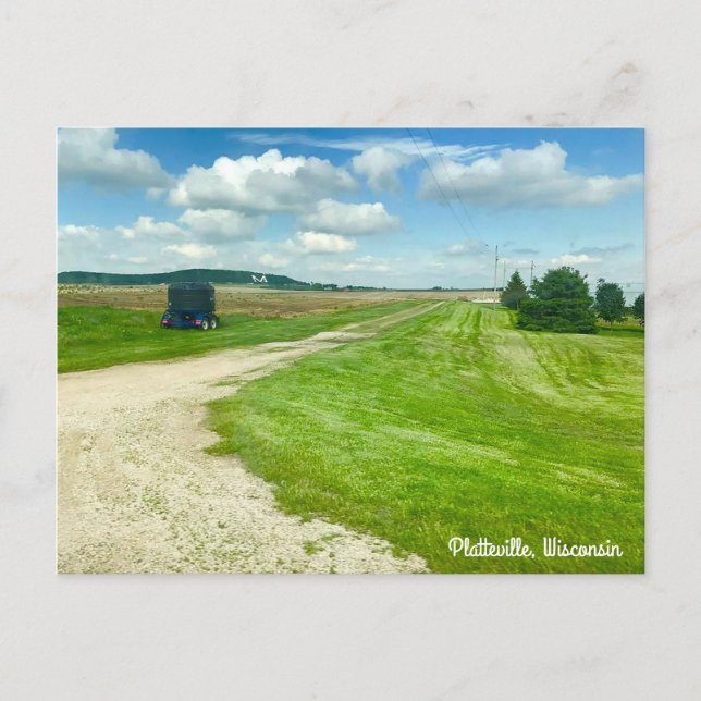 Postal Postcard de Platteville (Anverso)