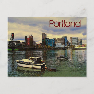 Postal Postcard de Portland