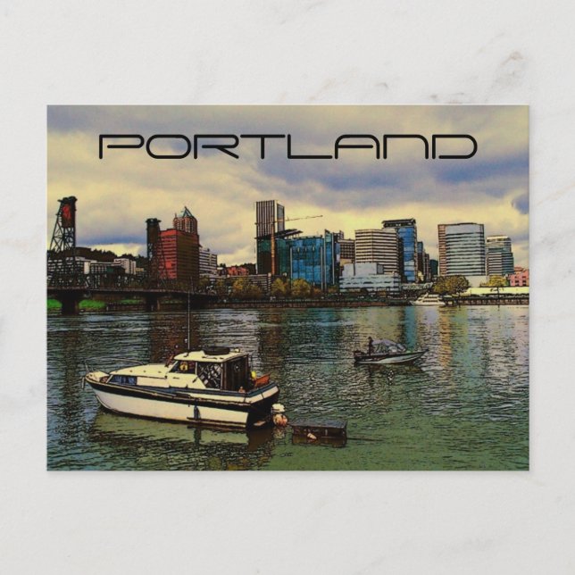 Postal Postcard de Portland (OR) (Anverso)