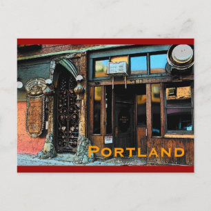 Postal Postcard de Portland Tavern