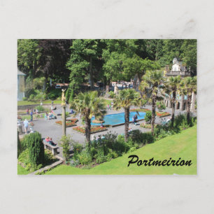 Postal Postcard de Portmeirion Tres