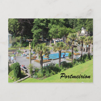 Postal Postcard de Portmeirion Tres