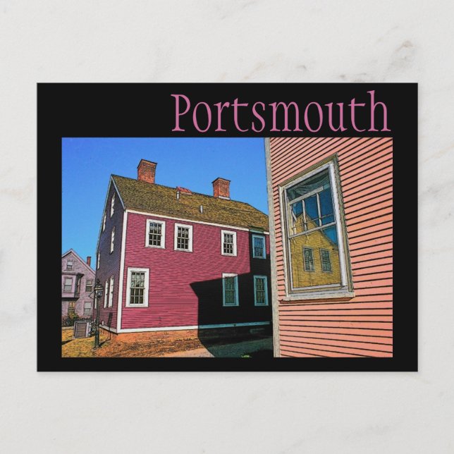 Postal Postcard de Portsmouth (NH) (Anverso)