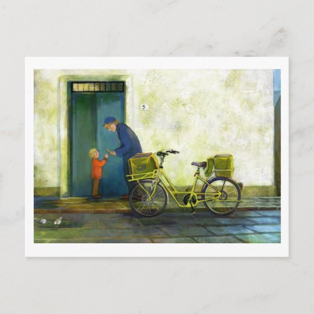 Postal Postcard de Postman (Anverso)