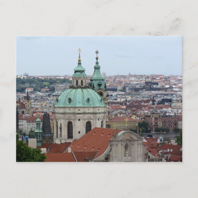 Postal Postcard de Praga/Praha personalizado (Anverso)