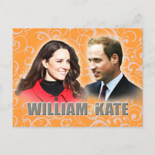 Postal Postcard de Prince William & Kate Middleton