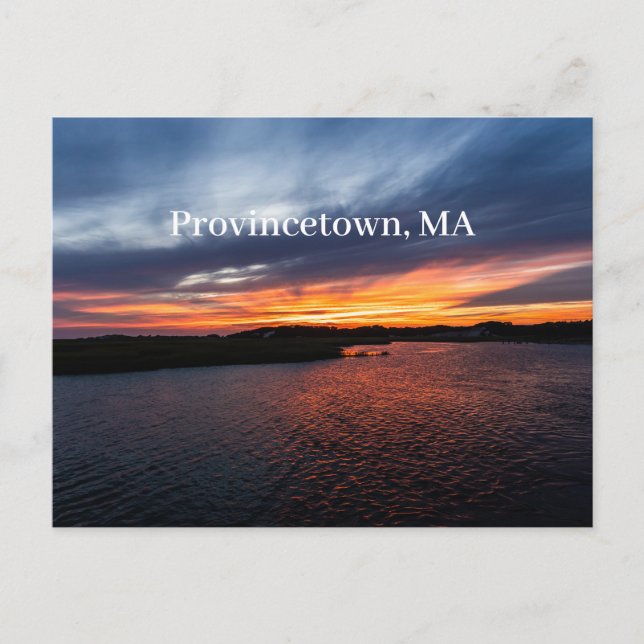 Postal Postcard de Provincetown (Anverso)