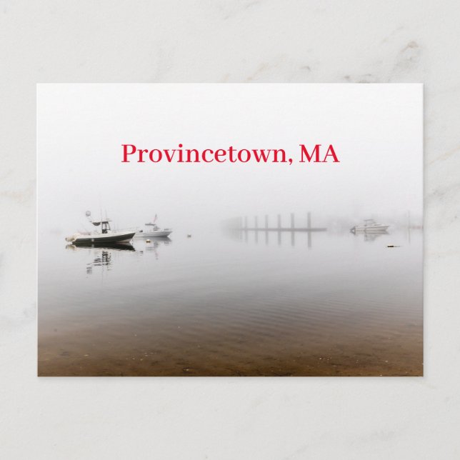Postal Postcard de Provincetown (Anverso)