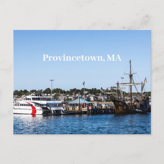 Postal Postcard de Provincetown (Anverso)