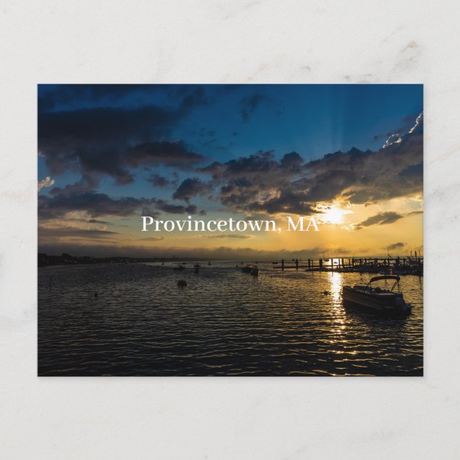 Postal Postcard de Provincetown (Anverso)