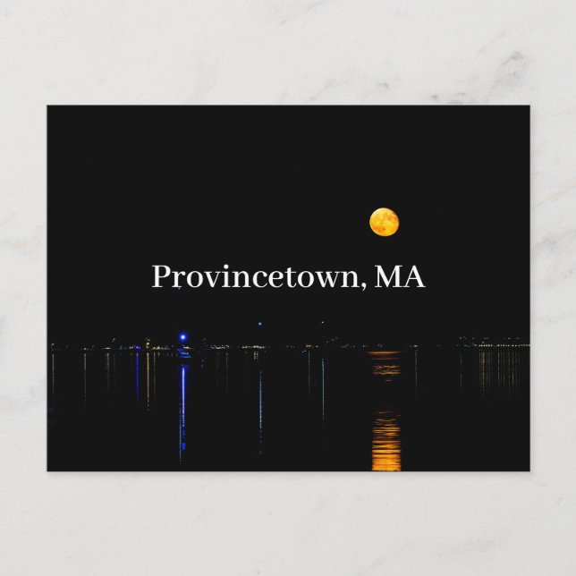Postal Postcard de Provincetown (Anverso)