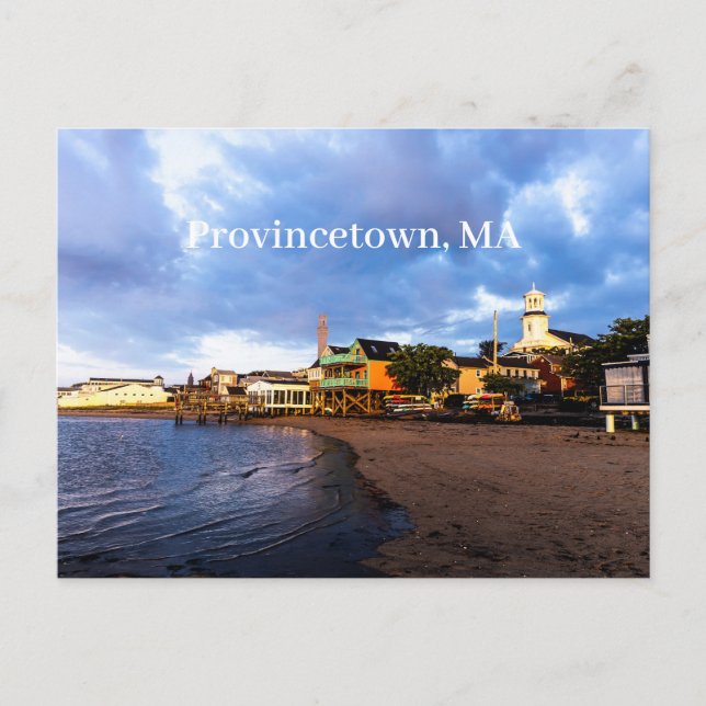 Postal Postcard de Provincetown (Anverso)