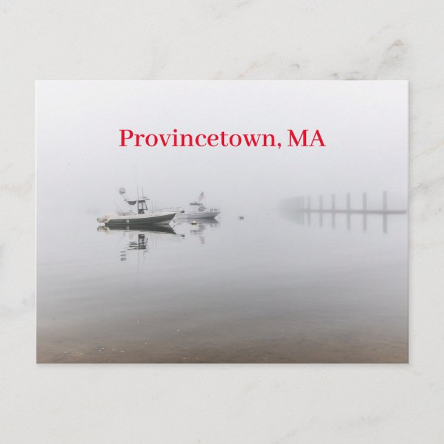 Postal Postcard de Provincetown (Anverso)