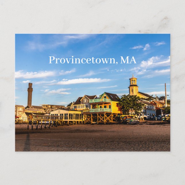 Postal Postcard de Provincetown (Anverso)